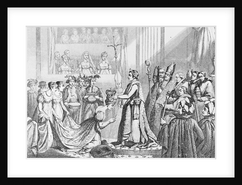 Napoleon Crowning Josephine by Anonymous