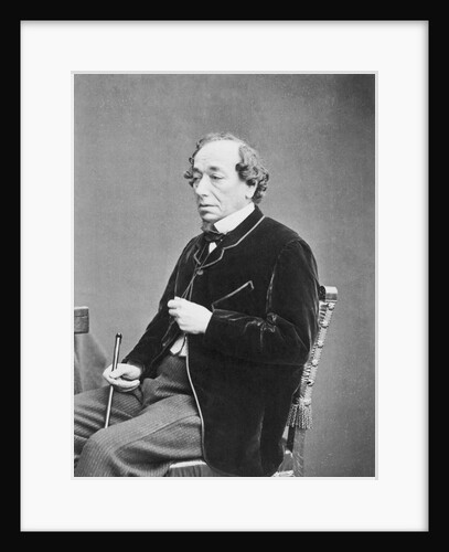 British Prime Minister Benjamin Disraeli by Anonymous