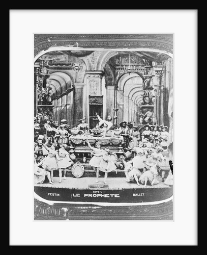 Ballet Dancers in the Opera The Prophet by Anonymous
