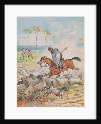 Scene from Cervantes' Don Quixote by Anonymous