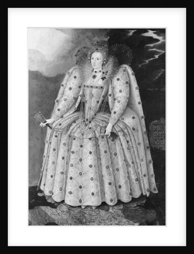 Full-Length Portrait of Elizabeth I by Anonymous