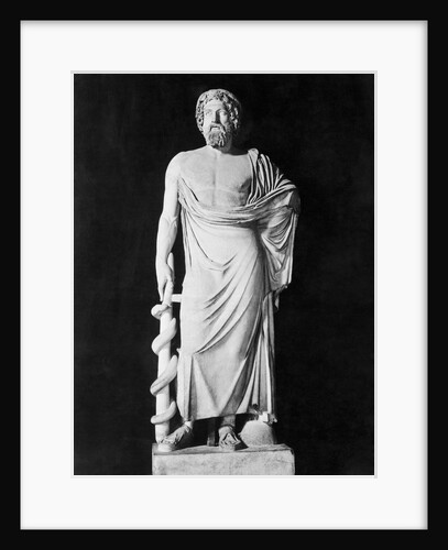 Aesculapius the Mythological Diety of Medicine and Healing by Anonymous