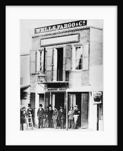 First Office of Wells Fargo Bank by Anonymous