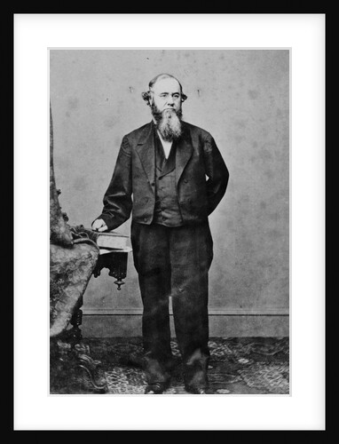 Portrait of Public Leader Edwin Stanton by Anonymous