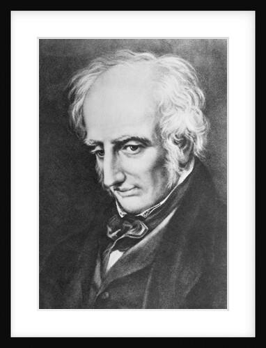 Print of William Wordsworth by Anonymous