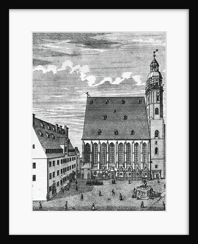 Saint Thomas Church in Leipzig by Anonymous
