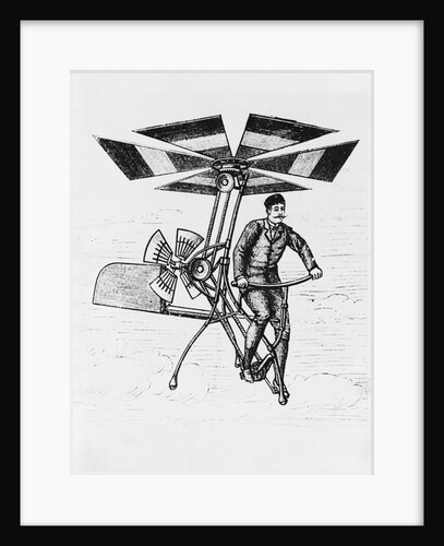 Delpard's Air Velocipede by Anonymous