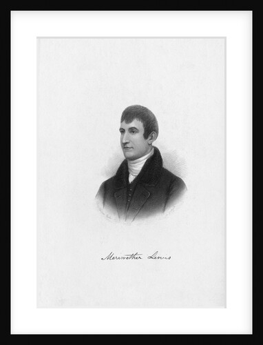 Portrait of Meriwether Lewis by Anonymous
