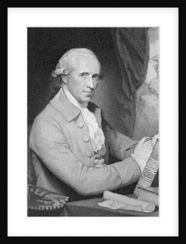 Painter Benjamin West by Anonymous