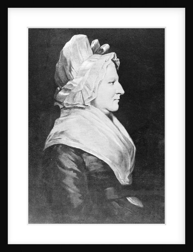 Portrait Painting of Martha Washington by Anonymous