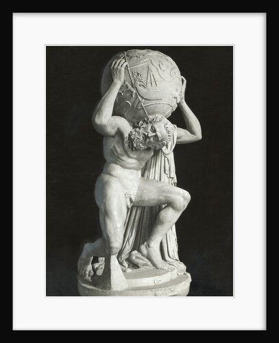 Ancient Sculpture of Atlas by Anonymous