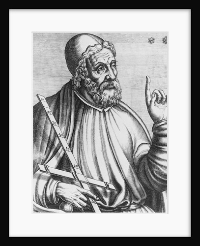 Portrait of Ptolomy by Andre Thevet