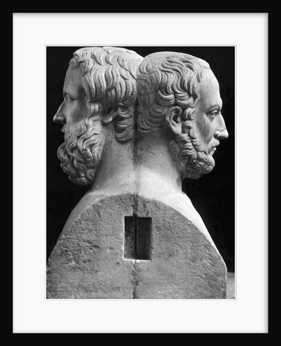 Profile Statuette of Herodotus and Thucydides by Anonymous