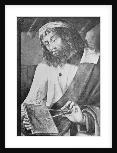 Painting of Euclid by Justus von Ghent