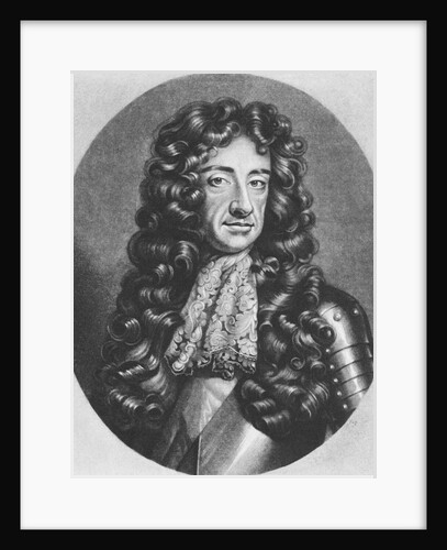 Print Depicting Charles II, King of England by Anonymous