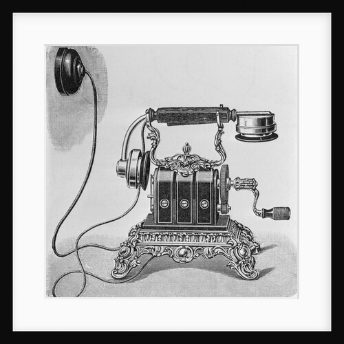 Victorian Style Telephone by Anonymous