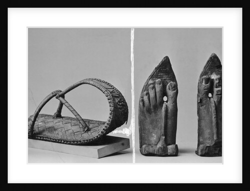 Egyptian Sandals and Sculpted Feet by Anonymous