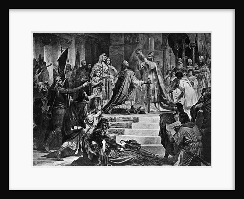 Charlemagne coronation by Anonymous