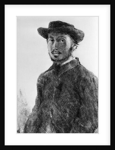 Self-Portrait of Impressionist Painter Edgar Degas by Anonymous