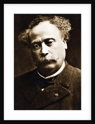 Portrait of French Novelist Alexandre Dumas by Anonymous