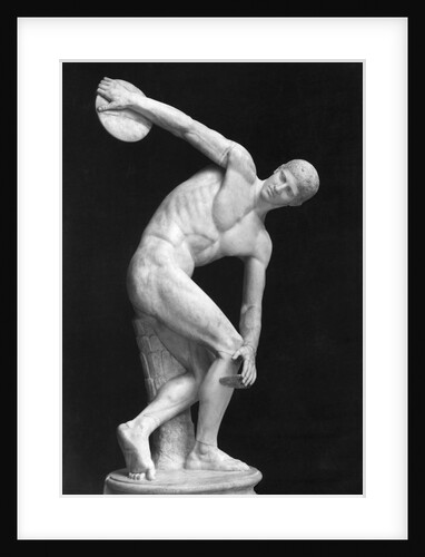 Roman Sculpture of The Discus Thrower by Anonymous