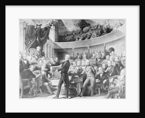 Henry Clay Gesturing to Senate by Anonymous