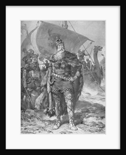 Portrait of Viking Prince Rurik by Anonymous