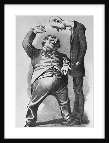 Two Unusual Caricatures Side by Side