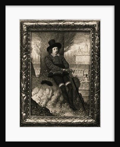 Philip Sidney Sitting on Grassy Knoll by Anonymous