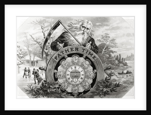 Father Time Illustration by Anonymous