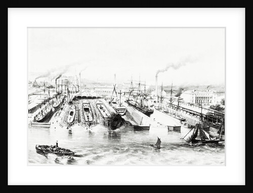 Birkenhead Ironworks in England by Anonymous