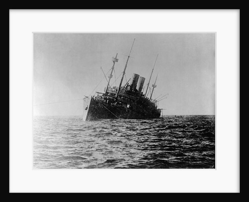 The Covington Being Sunk by Anonymous
