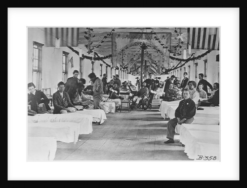Hospital Ward During American Civil War by Anonymous