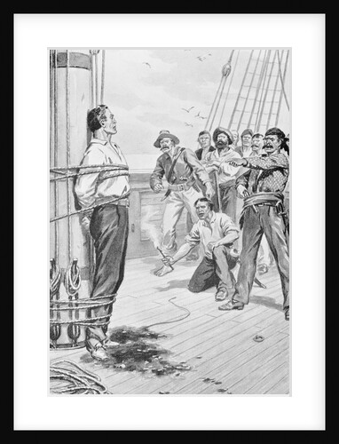 Prisoner Being Taunted Aboard Ship by Anonymous