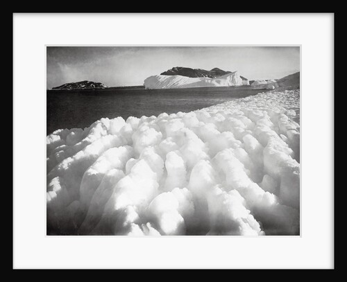 Ridges Of Ice/Iceberg In Back/Antarctic by Anonymous