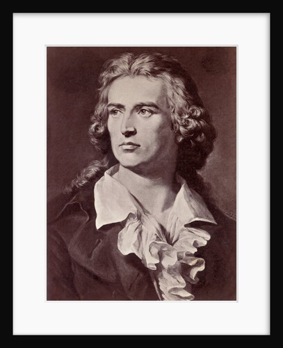 Illustration of Friedrich Schiller by Anonymous