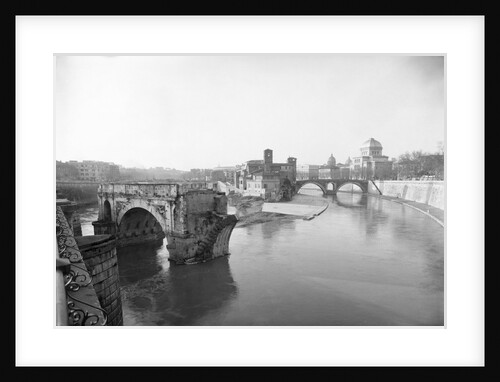 Tiber River in Rome by Anonymous