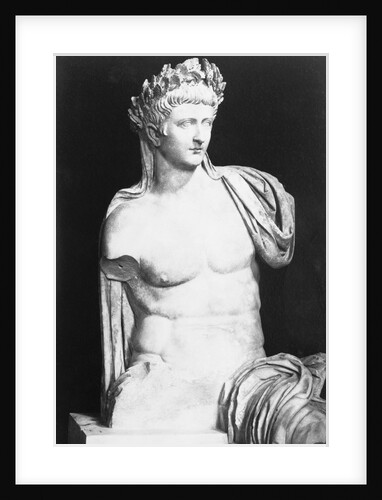 Draped Statue of Emperor Tiberius by Anonymous