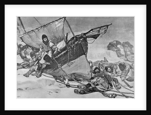 Boat with Corpses of Franklin Expedition by Anonymous