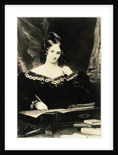 Portrait of Mary Shelley by Anonymous