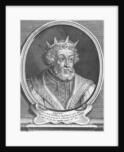 Portrait of Pepin III by Anonymous