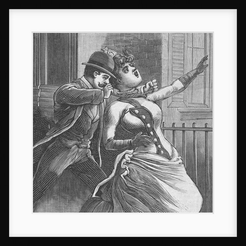 Man Choking Woman by Anonymous