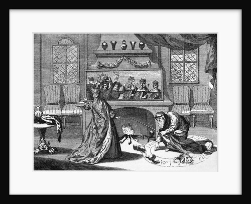 Nostradamus in Magic Circle by Anonymous