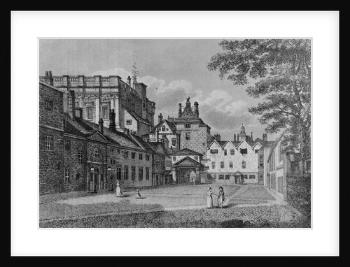 Engraving of Scotland Yard by Anonymous