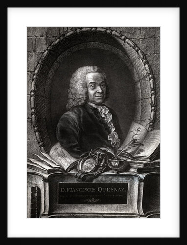 Portrait of Francois Quesnay by Anonymous