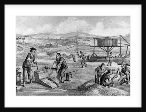 Immigrants Panning for Gold by Anonymous