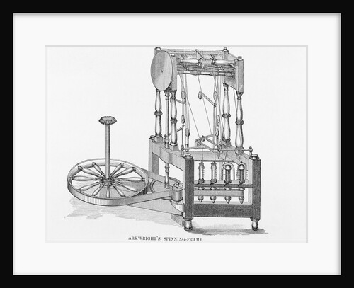 Arkwright's Spinning Frame by Anonymous