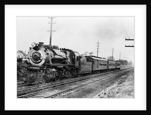Train Leaving Station by Anonymous