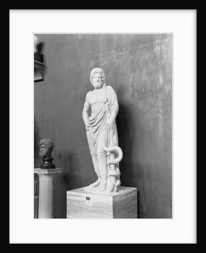 Display of Aesculapius Statue by Anonymous