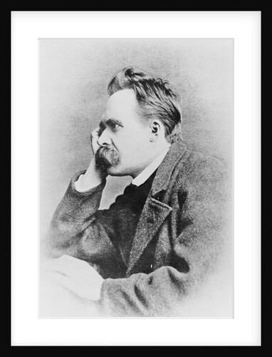 German Philosopher Friedrich Wilhelm Nietzsche by Anonymous